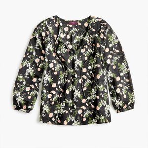 (Like New) J.Crew x Liberty London Peasant Top - Sz M